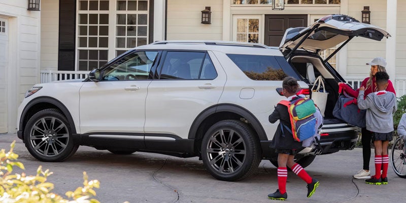 Ford Explorer family SUV in Bluffton, IN at Family Ford of Bluffton